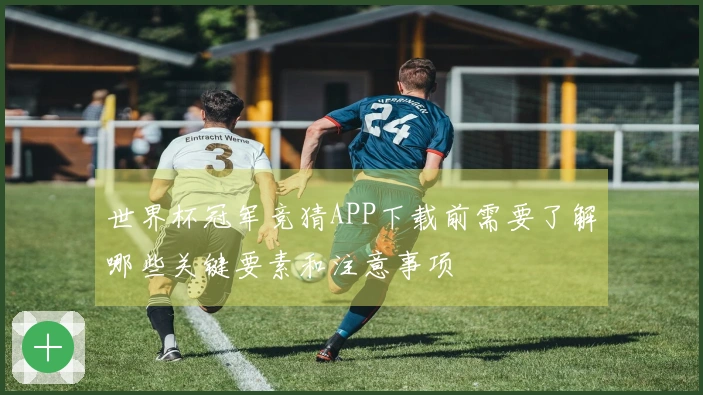 世界杯冠军竞猜APP下载前需要了解哪些关键要素和注意事项