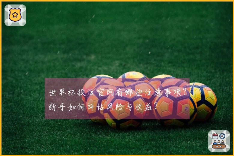 世界杯投注官网有哪些注意事项？新手如何评估风险与收益？